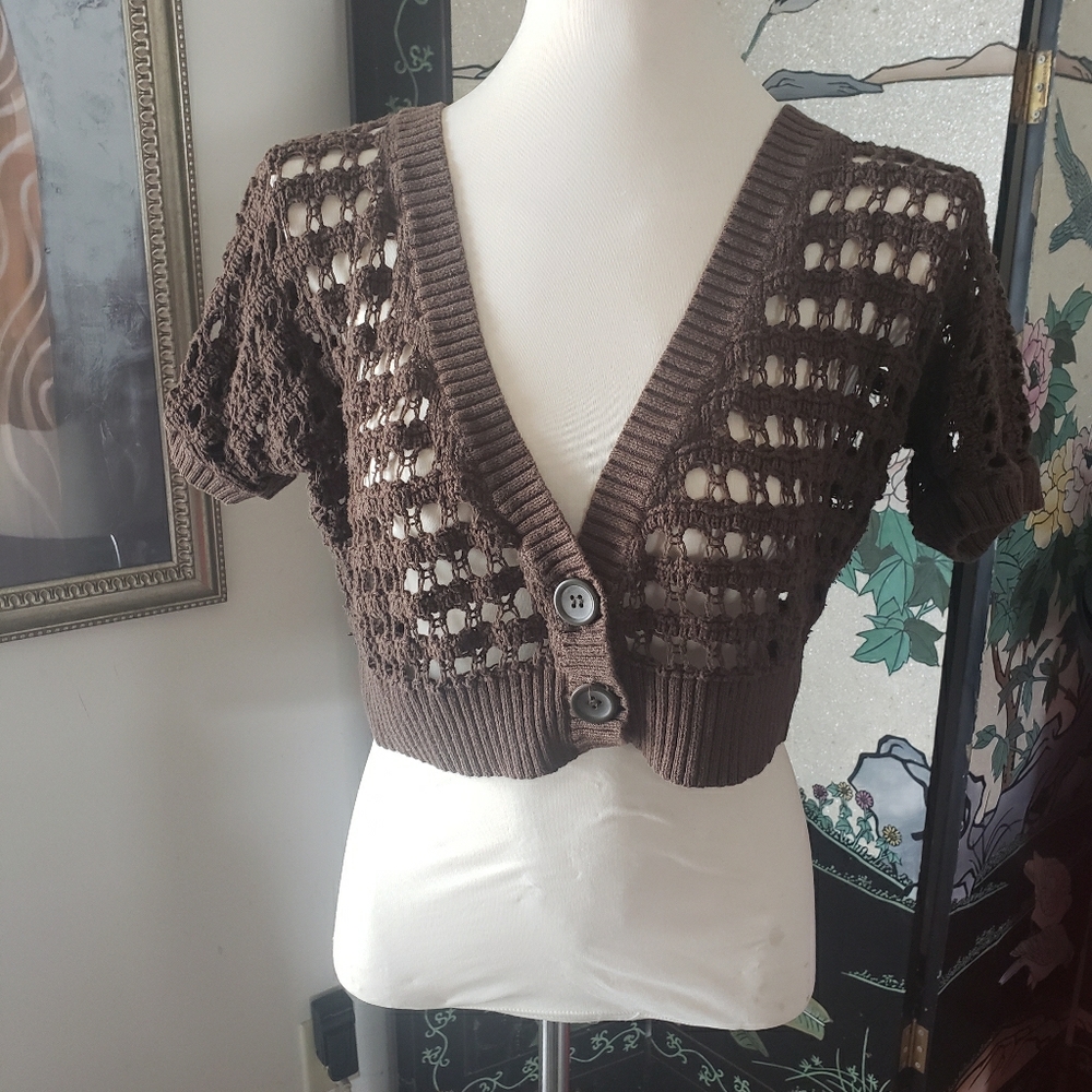 Crochet Bolero Cardigan